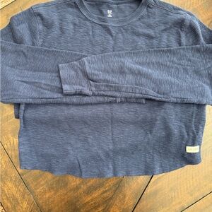 GAP Kids Navy Long Sleeve Tee
